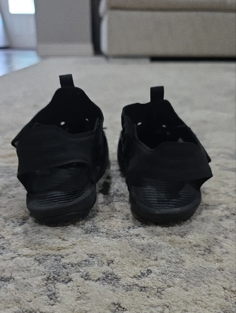 Nike Kids Black Water Shoes, size 10c